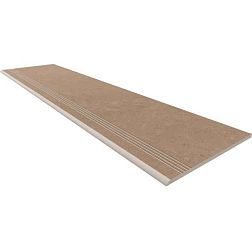 Estima Gobi Beige GO01 Коричневая Неполированная Ступень (с насечками) 30x120 см