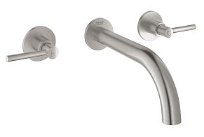 Grohe Atrio New 20169DC3 Смеситель для раковины на 3 отверстия, настенный монтаж