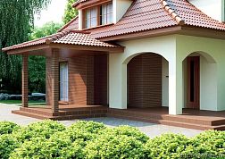 Cerrad Earth Burgund 0637 v-shape Ступень прямая с капиносом 32х30 см