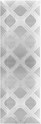 Absolut Keramika Vintage Decor Ornamental Blanco B1 Декор 15х45 см