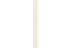 Tubadzin Delice White Бордюр 4,5х44,8 см