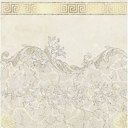 Verde 1999 Alabastro Dec. Oro Lineare Декор 59,5х59,5 см