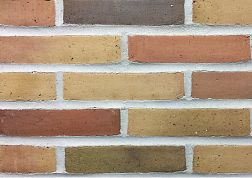 Randers Tegl Prima Rot-Gelb Valencia Handstrichziegel RT 499 DNF Кирпич ручной формовки 22,8х3,5х5,4 см
