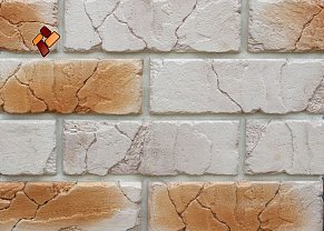 Next Stone Искусственный камень Кирпичная кладка Тевтонский кирпич арт. 07 Микс Матовый 9,2x28 см