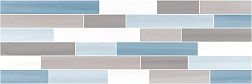 I.Tiles Charme Cristal Muretto Grigio-Azzuro Микс Матовый Декор 20х60 см