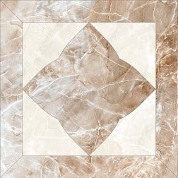 Kerranova Canyon K-903-LR-t01-cut Grey - Brown Вставка 20х20 см