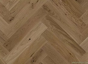 Barlinek Венгерская елка Дуб Toffee Herringbone масло OXI, замок СrossLock Паркетная доска 725x130x14