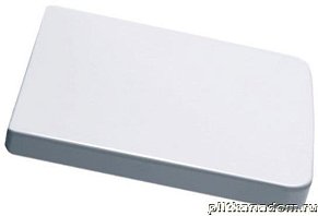 Kerasan Ego 3288 bi-cr Сиденье для унитаза, белое-шарниры хром (микролифт)