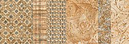Tabriz Tile Olga Beige Decor Декор 25х75 см