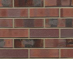 Muhr Nr. 04KS Rotbraun-bunt Kohle Spezial Клинкерный кирпич DF 24x11,5x5,2 см