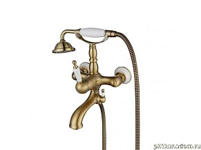 Aksy Bagno Faenza 401 Смеситель для ванны, хром