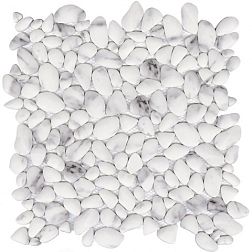 L Antic Colonial Boulder Mosaics Carrara Мозаика 30,5х30,5 см