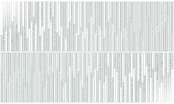 Ibero Intuition Dеcor Shine White S-90 Панно 58х100 (2 плитки) см