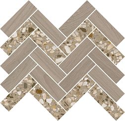 Kerama Marazzi Монтиони T042-SG5269 Мозаичный Коричневый светлый Декор 34х35,5 см