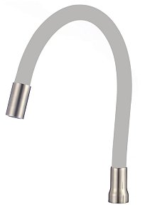 Гибкий излив 1/2″ серый Savol CGL04