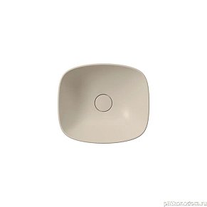 GSI NUBES Раковина 40x35 без перелива бежевый матовый (978508)