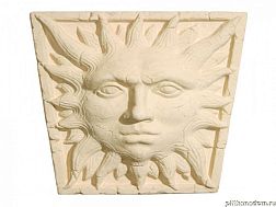 UniStone Солнце Желтый Замковый камень 23,3x31,8x10 см