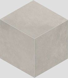 Ametis Magmas MM02 Grey Cube Серая Бежевая Матовая Мозаика 25x29 см