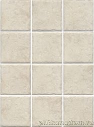 Kerama Marazzi 1325 Брюссель бежевый светлый матовый (полотно 29,8х39,8 из 12 частей 9,8х9,8) Керамогранит 9,8x9,8 см