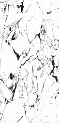 Flavour Granito Carara Dark Glossy Белый Полированный Керамогранит 60x120 см