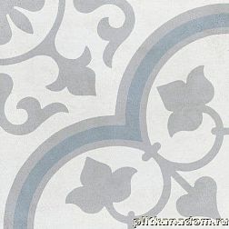 Harmony Havana Silver Ornate Керамогранит декорированный 22,3x22,3 см