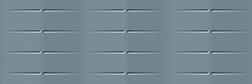 Cristacer Colormatt Indigo Rel Синяя Матовая Рельефная Настенная плитка 30x90 см