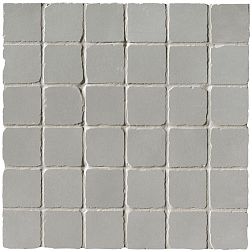 Fap Ceramiche Milano & Floor Grigio Macromosaico Anticato Matt Мозаика 30x30 см