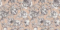 ABK Group Wide & Style Mini Roses Rett Микс Матовая Ректифицированная Настенная плитка 60x120 см