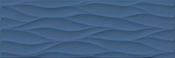 Polcolorit Cristal SM-Cristal Blue Struktura Настенная плитка 24,4х74,4 см