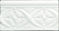 Adex Modernista ADMO4002 Relieve Bizantino C-C Blanco Бордюр 7,5х15 см