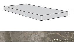 Atlas Concorde Russia Allure Grey Beauty Scalino Angolare Sx Ступень угловая 33x59 см