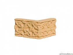 UniStone Плетенка Бежевый Карниз угловой 12,3х12,2x8,4 см