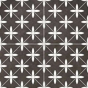 Niceker Chic Poole Black Напольная плитка 45x45 см