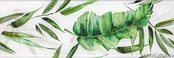 Ceramika-Konskie Snow Glossy Glass Tropic В (большой лист) Декор 25x75 см