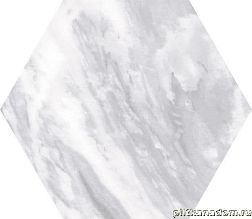 Equipe Bardiglio Hexagon Light Напольная плитка 17,5x20 см