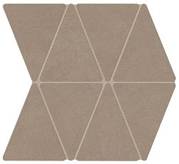 Atlas Concorde Boost Natural Ecru Mosaico Rhombus Коричневый Матовый Декор 33,8х36,7 см