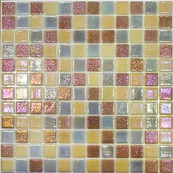 Vidrepur Shell Mix Blue 557-559-562 Мозаика 2,5х2,5 31,7х31,7 (на сетке)