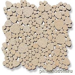 Giaretta Мозаика неглазур. Морские камешки Maple на бумаге 26,6х26,6 см