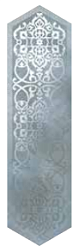 Roberto Cavalli Brightpearl Rainbow Losanga Decoro Rett Керамогранит 24x90 см