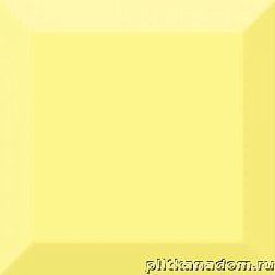 Absolut Keramika Aroma Fosker Biselado Brillo Amarillo Настенная плитка 10x10 см